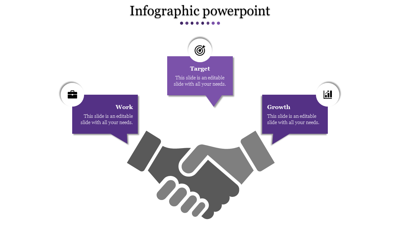 infographic powerpoint-3-Purple